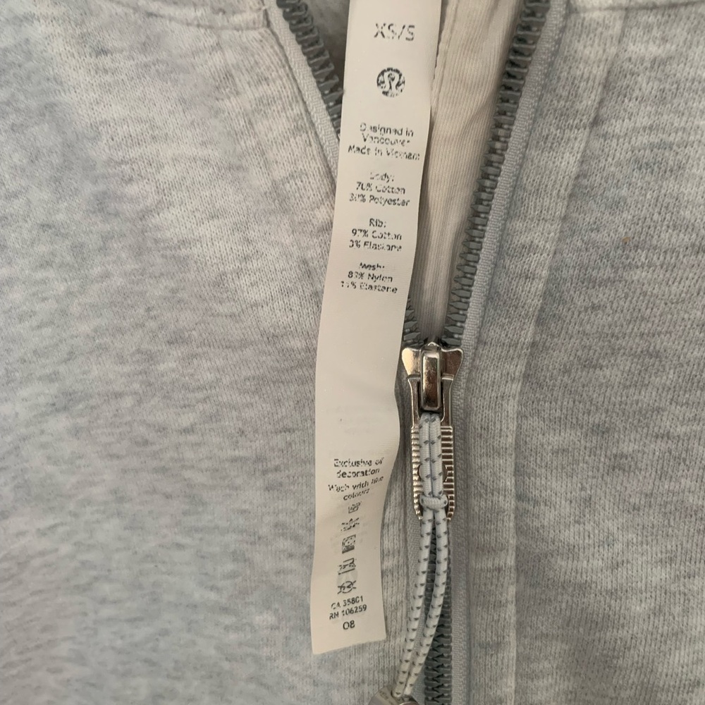 Lululemon Oversized Scuba Half Zip - Picture 3 of 4